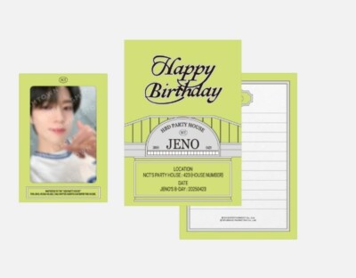 THE HBD PARTY HOUSE FOR JENO NCT DREAM OFFICIAL 2025 ARTIST