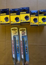 Joblot 5 Irwin Holesaw 38mm / 22mm And 2 X Faithful 7mm Masonry Bits
