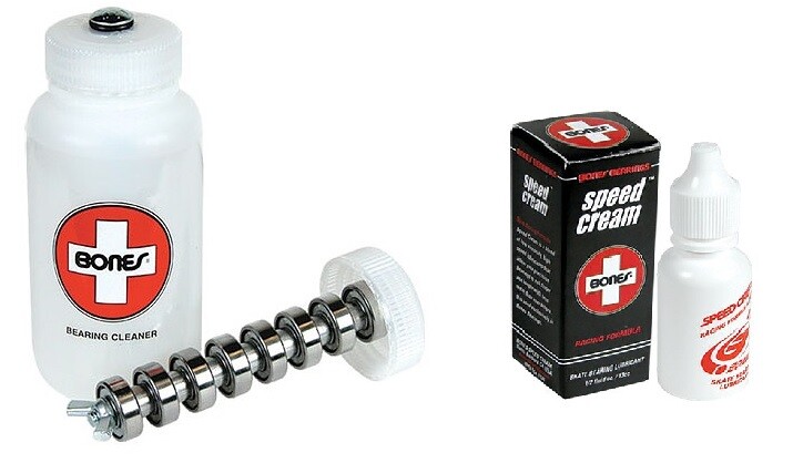 Bones Bearings Skateboard Maintenance Kit Bearing Cleaning Unit with Speed Cream