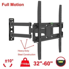 VESE400*400 Articulating TV Wall Mount Full Motion Swivel Bracket LCD LED 32-60