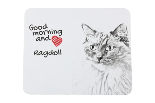 Ragdoll muismat met kat Art-Dog