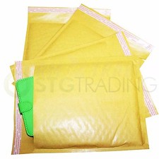 Gold Padded Bubble Envelopes 165x170mm STG CD - 1000 Envelopes