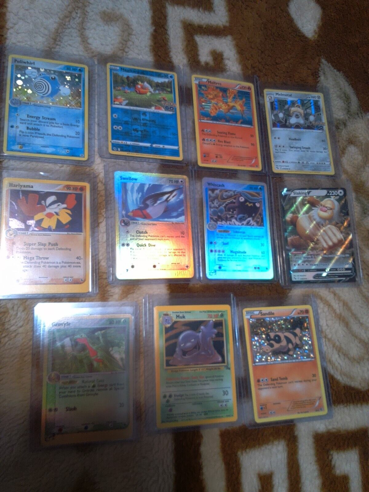 pokemon cards lot all holo,s and reverse holo,s select from $4.99 to $9.99.