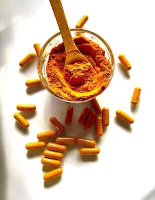 Organic Turmeric Capsules 500mg Vegan Curcumin Powder 100-150-200-300-500