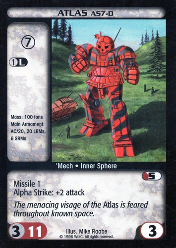 Tarjetas coleccionables individuales de Battletech Limited - Imagen 71 de 201