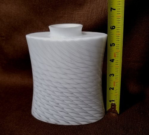 Lunar Weave Glass Pendant Shade Sconce Light Westinghouse White Clear 2" Fitter - Picture 6 of 7