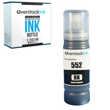 1PK T552 552 Black Ink Bottle Compatible for Epson EcoTank Photo ET-8500 ET-8550