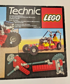 LEGO 8845 Dune Buggy New Sealed MISB Technic Technic 1981 Vintage 80s 1980s