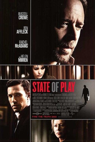 State of Play One-Sheet, Original, Displayed in Theater