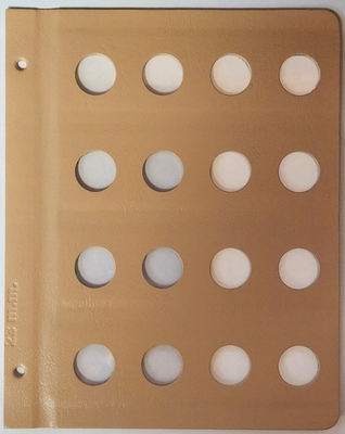 #ad Dansco Album Blank 23mm Page 16 Ports Mexico 1 4 oz Silver Libertad etc. $29.99