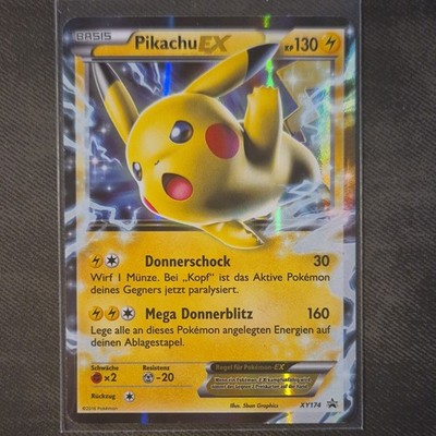 Pokémon TCG Pikachu-EX Promo  XY174 Deutsch