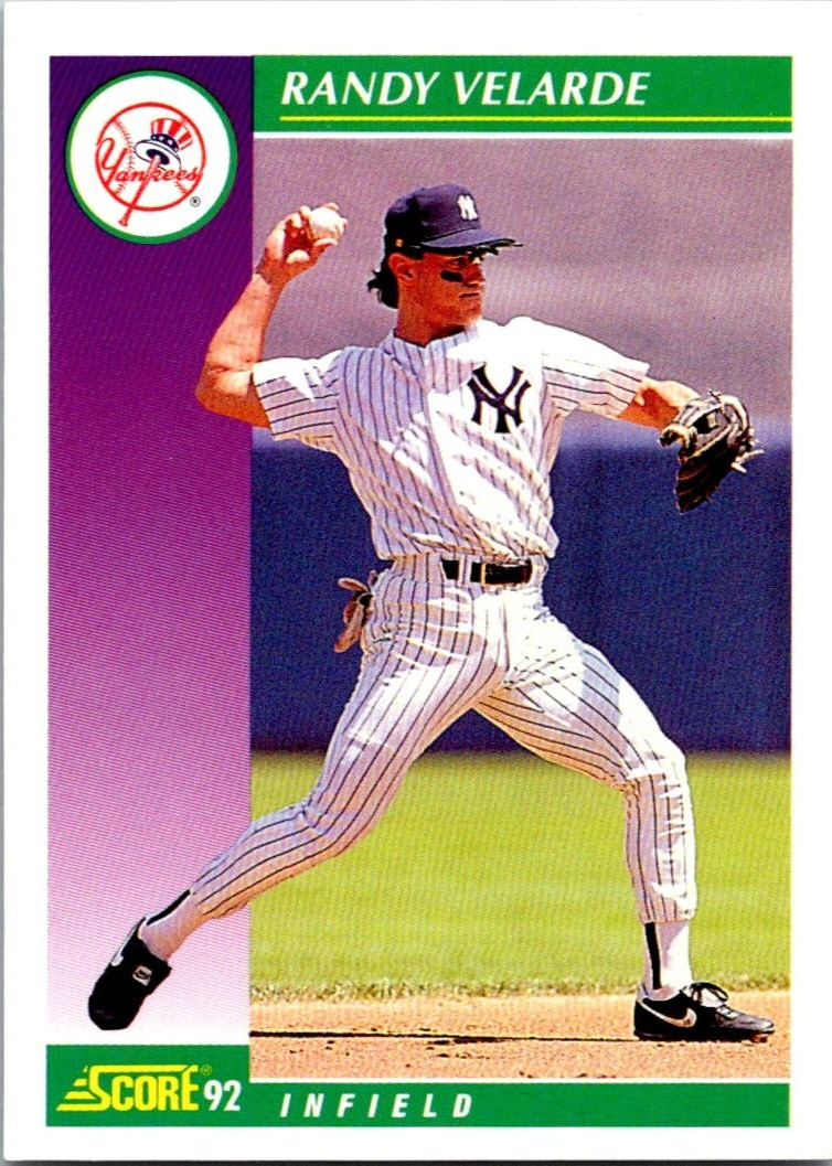 1992 Score - Randy Velarde #337