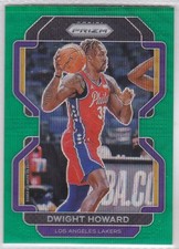 2021-22 Prizm Basketball Green Wave Prizm Dwight Howard #172 Lakers