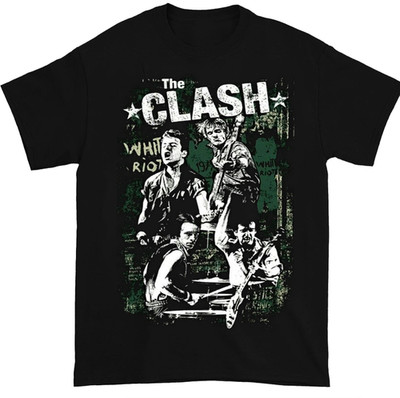 The Clash band T-shirt Black Unisex Tee All Sizes 1U575