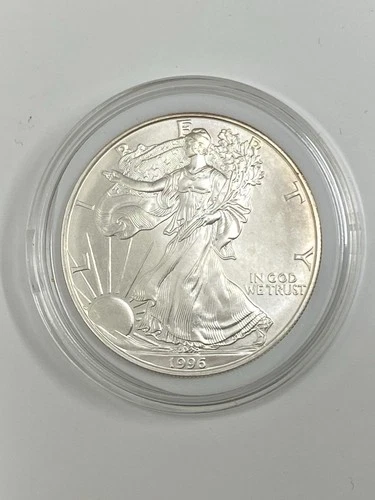 1996 Key date Silver Eagle Dollar  Certified Lowest Mintage In Bu Series