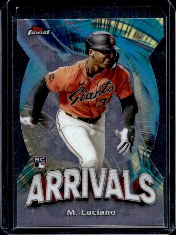 2024 Topps Finest Marco Luciano Arrivals RC Rookie #A-15 Giants