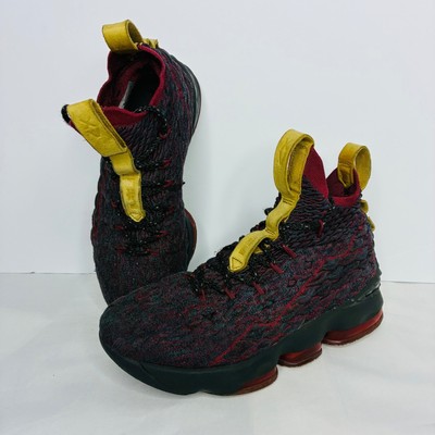 Nike LeBron 15 New Heights Basketball Shoes Knit High Top Sneakers Youth 5.5Y