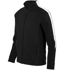 Augusta Sportswear Youth Medalist Full Zip Jacket 2.0 #4396 Black/White - Small