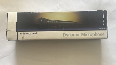 Radio Shack Optimus 33-3021 Unidirectional Plug-In Microphone