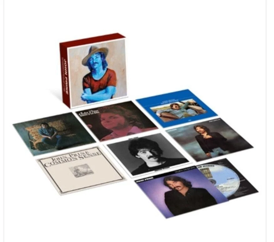 John Prine Crooked Piece Of Time бокс-сет компакт-диск альбом коллекция фолк - Изображение 3 из 4