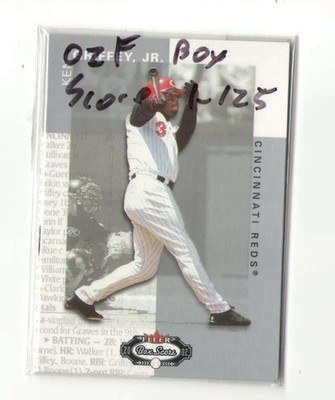 2002 Fleer Box Score (1-125) - CINCINNATI REDS Team Set