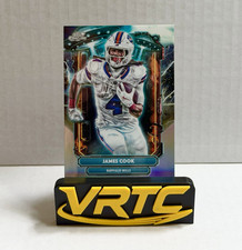 Topps Cosmic 2025 James Cook Buffalo Bills Insert Refractor ET-10