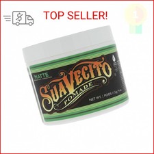 Suavecito Pomade Matte No Shine Formula 4 oz, 1 Pack - Medium Hold Hair Pomade