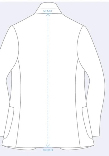 Loro Piana Herringbone Casual Coat 40r 50it Reversible Wool Cashmere Lambswool - Picture 23 of 23