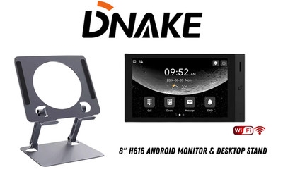 DNAKE H616 ANDRIOD INTERCOM MONITOR MIT DESKTOP STÄNDER