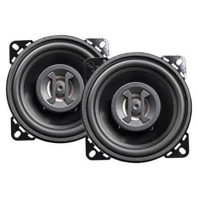 Zeus ZS4CX 4 Inch 2 Way 175W Car Audio Coaxial Speakers with Mylar Dome Tweet...