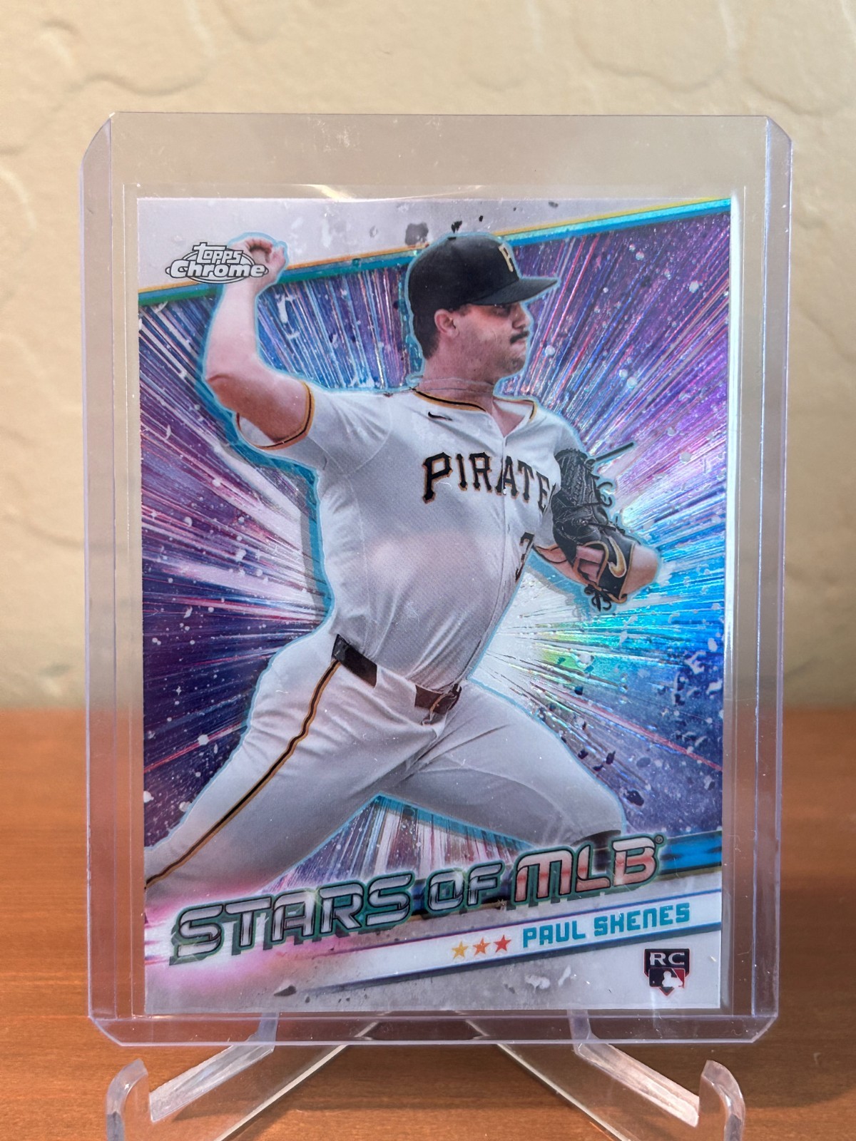 Paul Skenes 2024 Topps Update Chrome Stars Of MLB Rookie RC CSMLB-64 Pirates