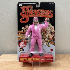 WWE Wrestling Superstars LJN JESSE THE BODY VENTURA 8" Pink Figure Wave 2 NEW