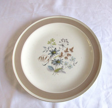 Set of 4x Vintage  Midwinter 10" Dinner Plates "meadow " good condition