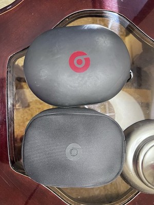 BEATS by Dr. Dre Headphone Soft Carrying Travel Replacement Case Pouch Set Of 2
