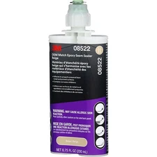 3M OEM Match Epoxy Seam Sealer 08526, Gray, 200 ml Cartridge - (Pack of 1)