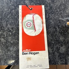 Vintage New AMF Ben Hogan Left Hand Golf Glove Mens Medium White Regular New