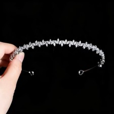 Swarovski zirconia Bride Wedding Crown tiara