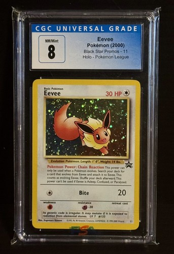 Eevee graded CGC 8 for sale on eBay