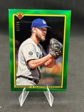 Clayton Kershaw 2020 Bowman 1990 Bowman Green Refractor #/99