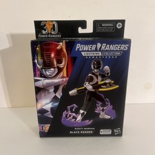 NEW Hasbro Lightning Collection Remastered Mighty Morphin Black Ranger