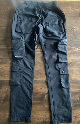 EPTM The Perfect Example Cargo Pants Men's Size 30x32 Black Y2K Streetwear