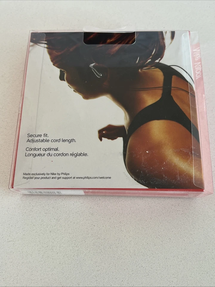 Auriculares deportivos con cable ajustables blancos Nike Vapor Philips PROBADOS y caja Foto 3 de 4