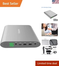 Krisdonia 50000mAh Universal Portable Laptop Power Bank Mobile battery NEW