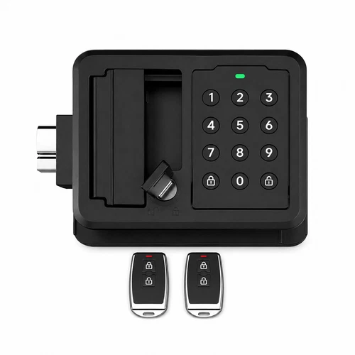 RV Keyless Entry Door Lock Camper Trailer Lock for RV Caravan Travel Trailers