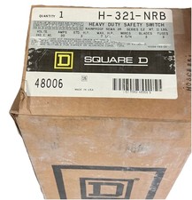Square D H-321-NRB 30A 240V 3-Pole Heavy Duty Rainproof Safety Switch