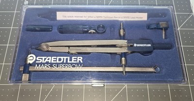 STAEDTLER Mars Superbow Compass Drafting Set - 553 52 A6N - Made in Germany