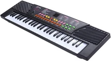 54-Key Electronic Keyboard Piano with LED Digital Display, Portable Electroni...