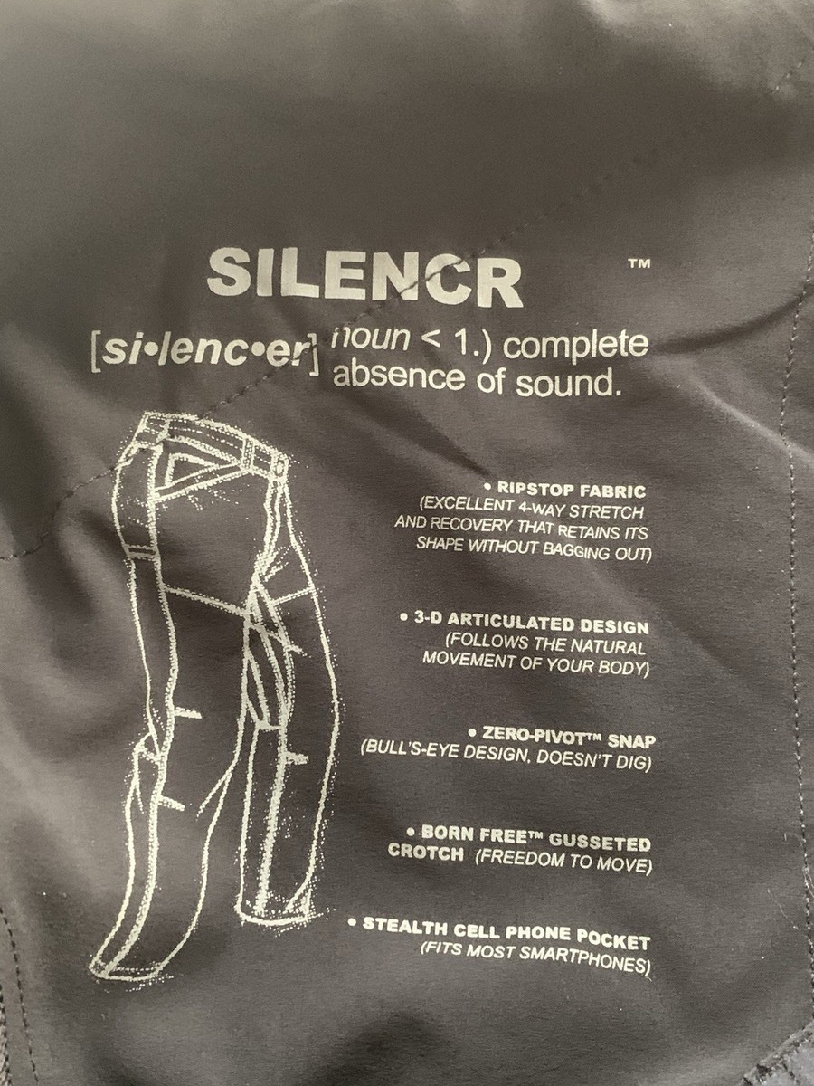 Kuhl Pants Silencer Chino Camp Hike Outdoors Men’s Pants Black 36 x 34 View 6