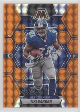 2023 Panini Mosaic Orange Mosaic Prizm 121/199 Tiki Barber #180 1dm4