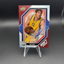 2009-10 Upper Deck Draft Edition Auto Omri Casspi #67 Rookie Auto RC /149 Kings